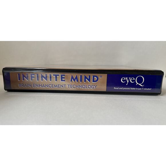 EYEQ Infinite Mind EYE Q IMPROVE READ SPEED BRAIN ENHANCEMENT VHS+CD - Picture 3 of 4